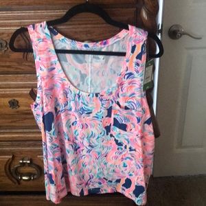 NWT XL Lilly Pulitzer Crayton Tank